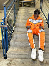 Load image into Gallery viewer, MAGARI REFLECTIVE TRACKSUIT (ORANGE)
