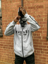 Load image into Gallery viewer, MAGARI SKELETON FULL ZIP (GREY/BLACK)(SAMPLE)
