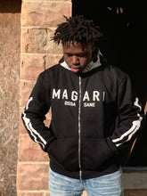 Load image into Gallery viewer, MAGARI SKELETON FULL ZIP (BLACK/WHITE)(SAMPLE)
