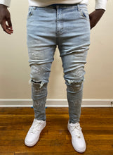 Load image into Gallery viewer, MAGARI ALL STAR DENIM W BLEACH SPLATTER
