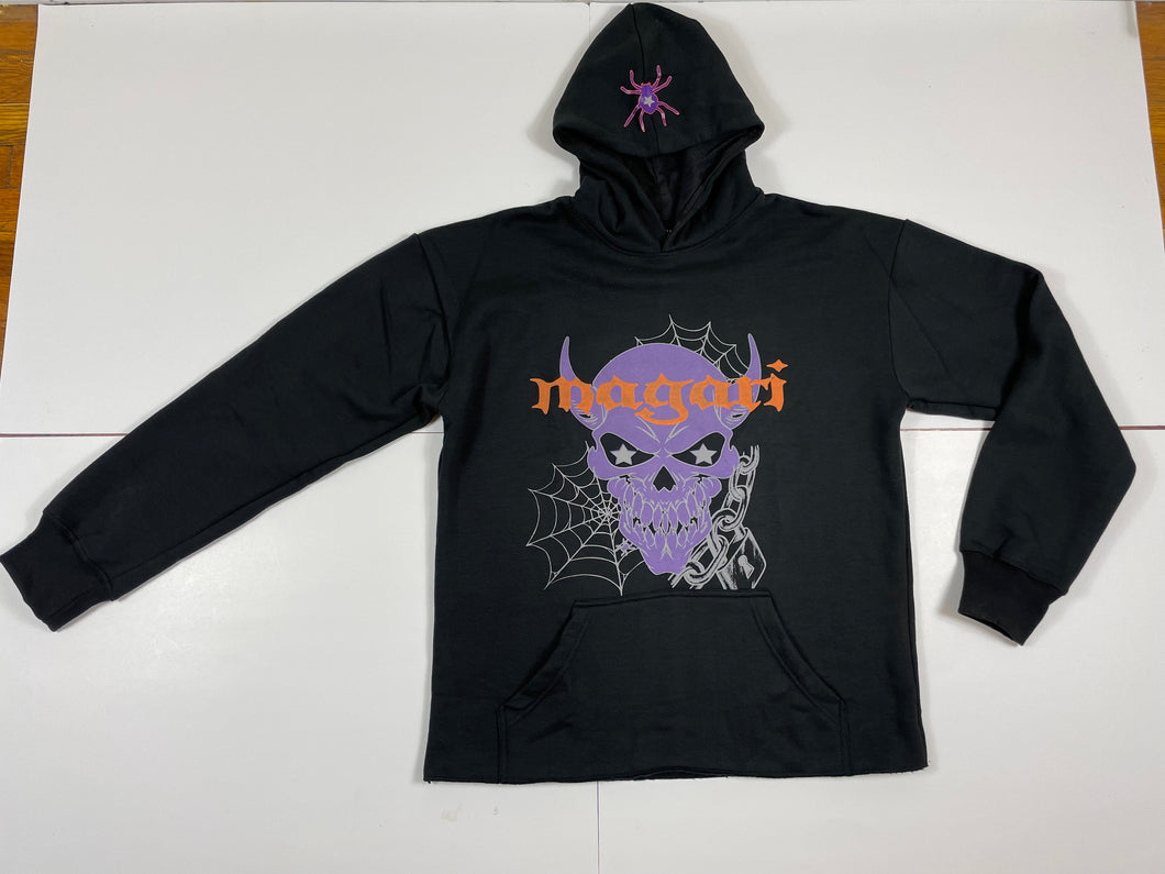 MAGARI STAR DEMON HOODIE PURPLE