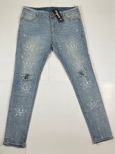 Load image into Gallery viewer, MAGARI ALL STAR DENIM W BLEACH SPLATTER
