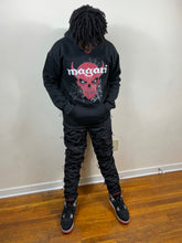 Load image into Gallery viewer, MAGARI STAR DEMON HOODIE RED
