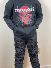 Load image into Gallery viewer, MAGARI STAR DEMON HOODIE RED
