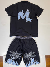 Load image into Gallery viewer, MAGARI FLAME ISLAND BEACH SET BLACK/UNC
