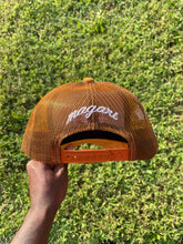 Load image into Gallery viewer, MAGARI SHOOT FOR THE STARS SUEDE TRUCKER APRICOT/GREEN
