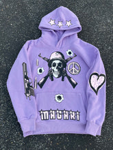 Lade das Bild in den Galerie-Viewer, MAGARI LOVE AND WAR HOODIE LAVENDER
