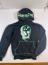 Load image into Gallery viewer, MAGARI DEATHSTAR HOODIE GREEN/BLACK
