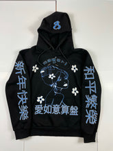 Load image into Gallery viewer, MAGARI CNY HOODIE BLUE/WHITE
