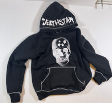 Load image into Gallery viewer, MAGARI DEATHSTAR HOODIE WHITE/BLACK
