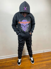 Load image into Gallery viewer, MAGARI STAR DEMON HOODIE PURPLE
