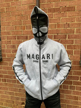 Load image into Gallery viewer, MAGARI SKELETON FULL ZIP (GREY/BLACK)(SAMPLE)
